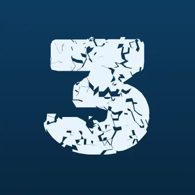 33 пингвина, сеть кафе-мороженого, лого-визитка
