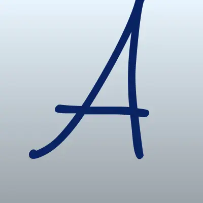Almita, сеть магазинов одежды, лого-визитка