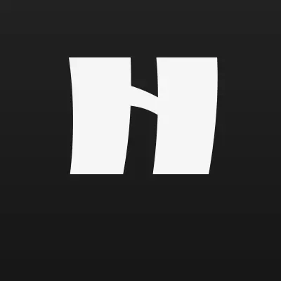 H & M, сеть магазинов одежды, лого-визитка