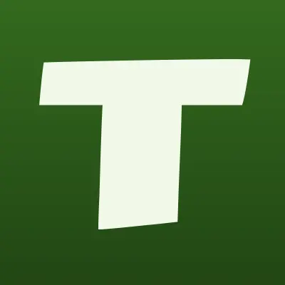 TUI, сеть туристических агентств, лого-визитка