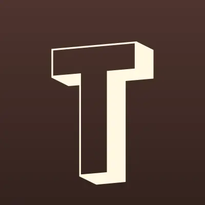Tea & Coffee, магазин чая и кофе, лого-визитка